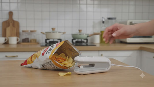 Portable Mini Bag Sealer – USB Rechargeable Heat Sealer 🔥