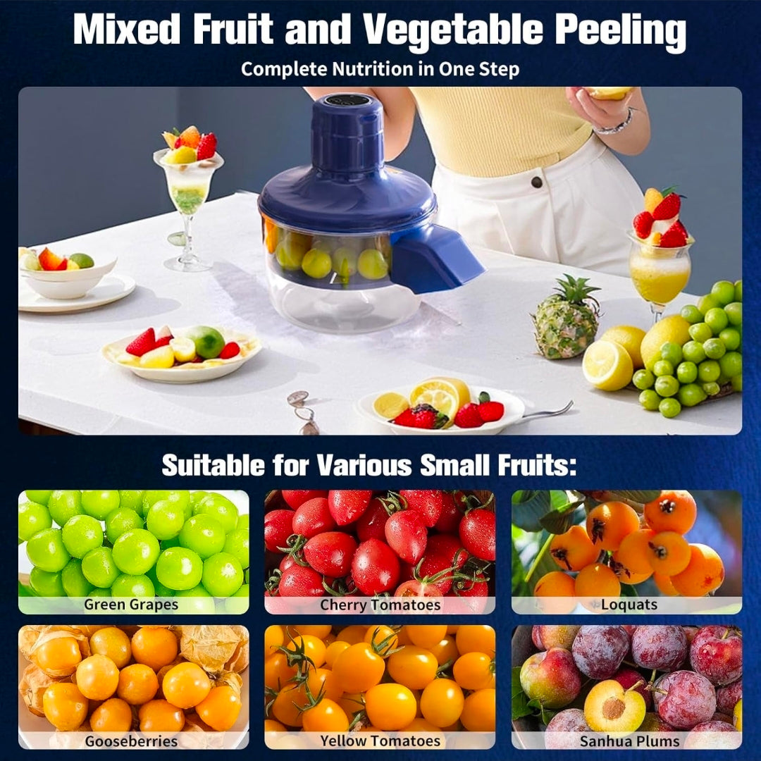 🔪 Electric Mini Food Chopper & Vegetable Peeler — USB Rechargeable | 1.5L Large Capacity