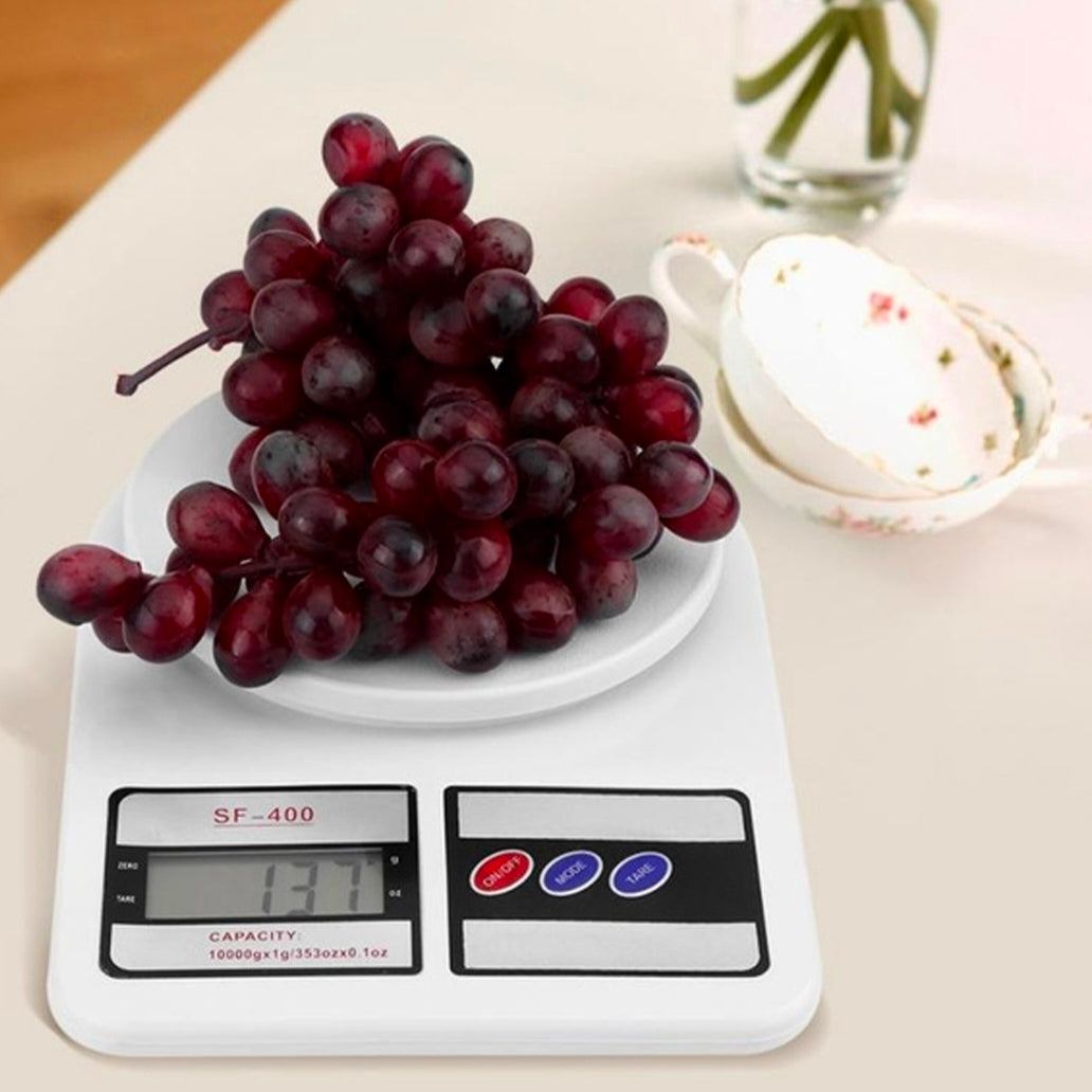 ⚖️ SF-400 Digital Kitchen Scale — 10kg Capacity | Precise & Accurate Food Weighing Scale