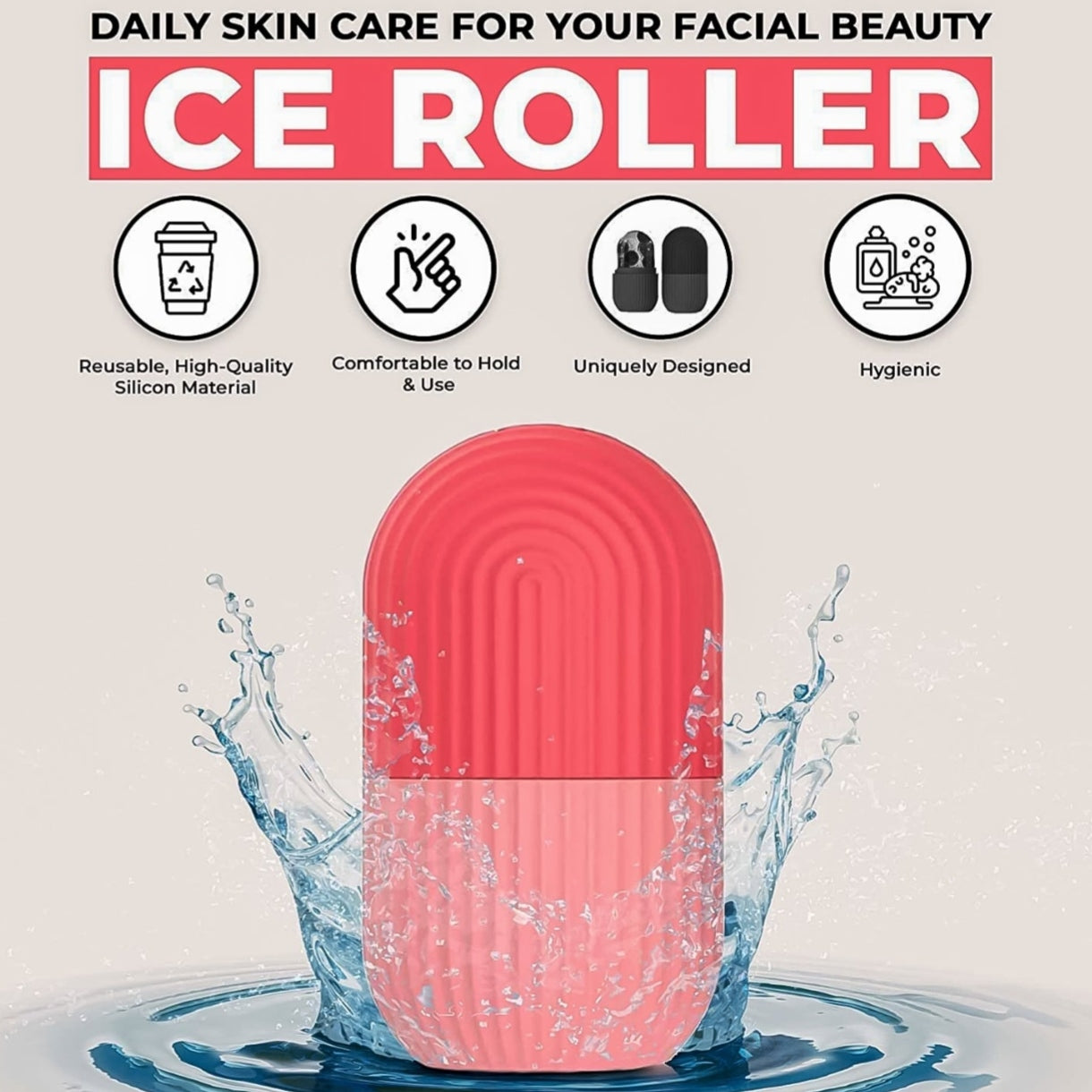 ICE ROLLER – Daily Skin Care for Your Facial Beauty