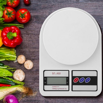 ⚖️ SF-400 Digital Kitchen Scale — 10kg Capacity | Precise & Accurate Food Weighing Scale